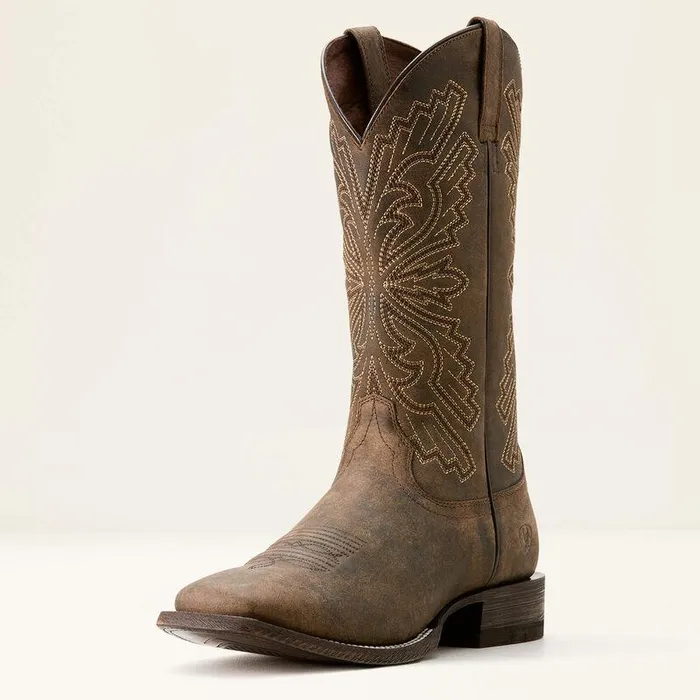 Men Western Boots Ariat Sting Cowboy Boot Dark Tan