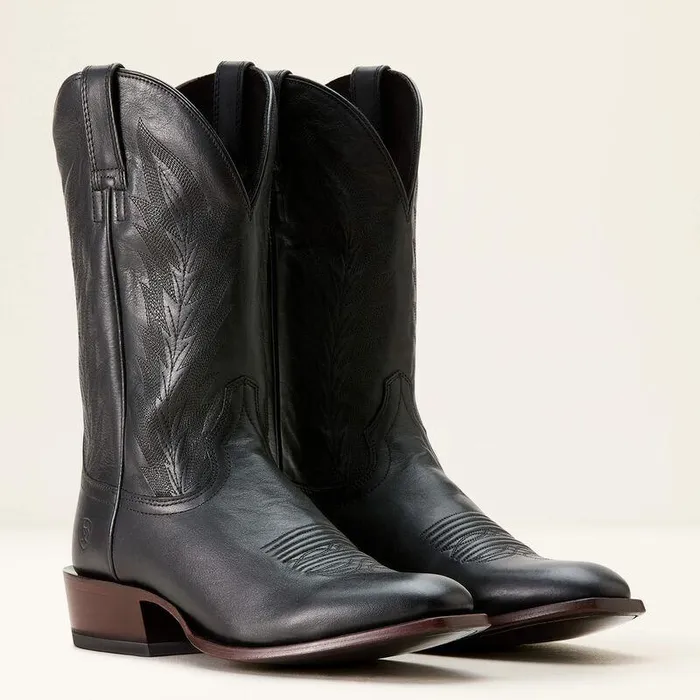 Men Western Boots Ariat Willie Western Boot Midnight Black