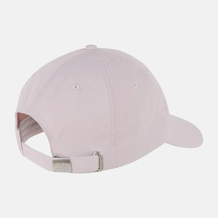 MenWomen 6 Panel Linear Logo Hat Stone Pink New Balance Hats MenWomen 6 Panel Linear Logo Hat Stone Pink New Balance Hats