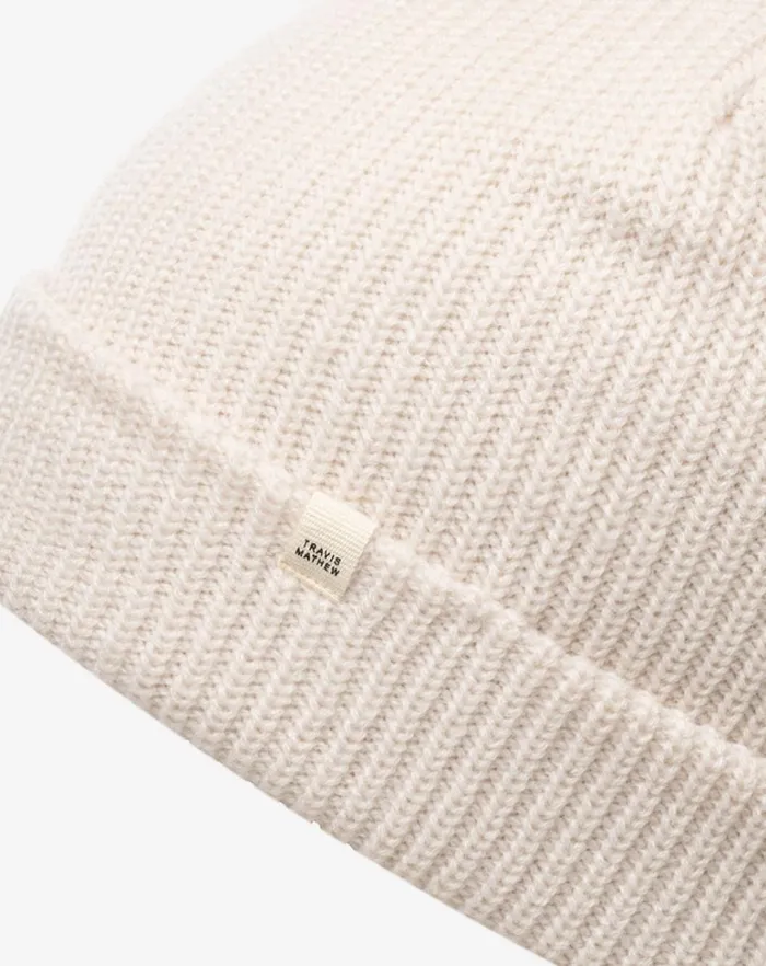MenWomen Beanies TravisMathew CLOUD BEANIE Moonbeam