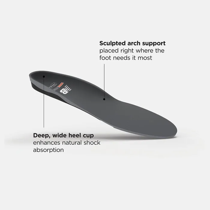 MenWomen Casual Arch Support Insole Grey New Balance Insoles