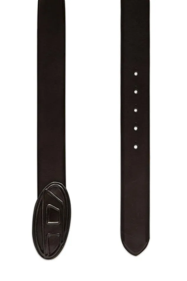 MenWomen Diesel Belts B1DR SCRATCH Dark Brown