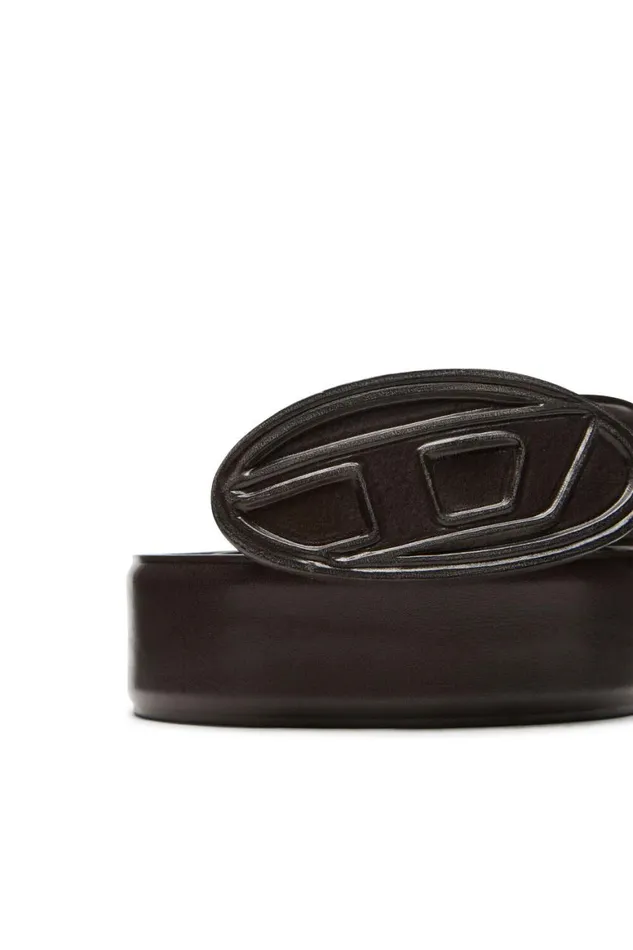 MenWomen Diesel Belts B1DR SCRATCH Dark Brown