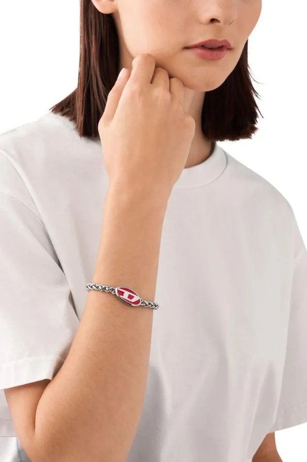 MenWomen Diesel Jewelry DX1445 Silver MenWomen Diesel Jewelry DX1445 Silver