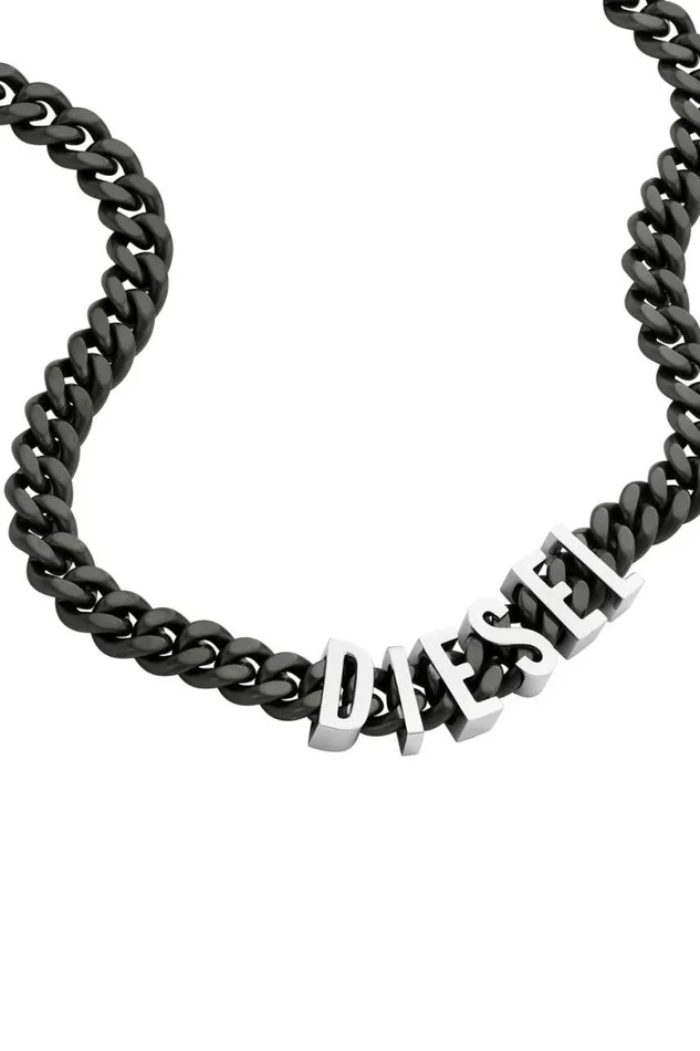 MenWomen Diesel Jewelry DX1487 Black