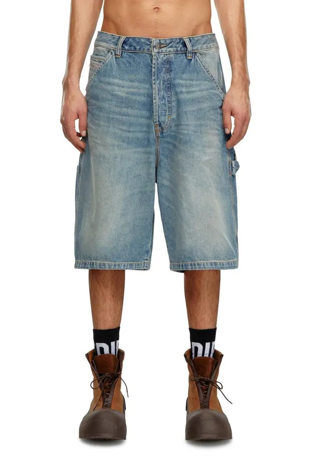 MenWomen Diesel Pants and Shorts DLIVERYSHORT Light Blue MenWomen Diesel Pants and Shorts DLIVERYSHORT Light Blue