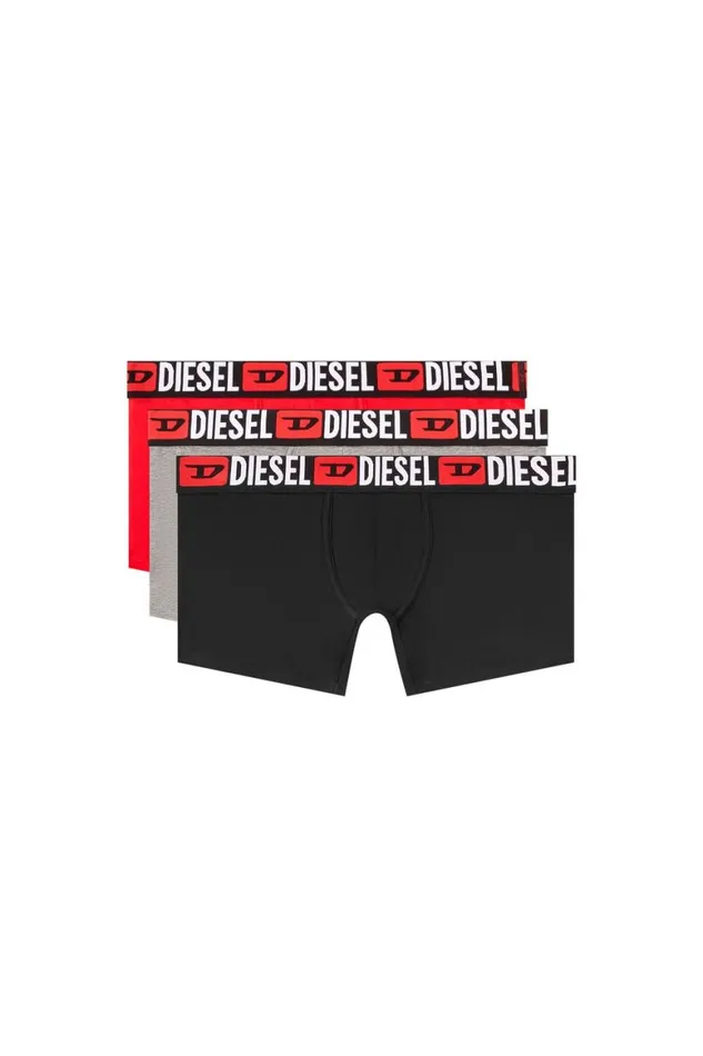 MenWomen Diesel Underwear MAXDCORE3PACK Greyred
