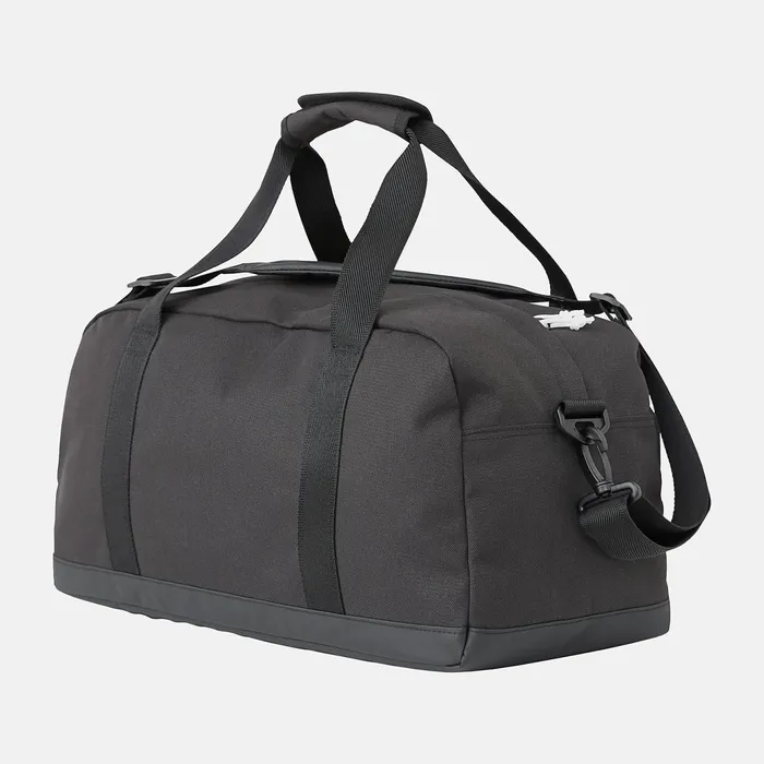 MenWomenKids Athletics Duffle Bag Black With White Print New Balance Bags
