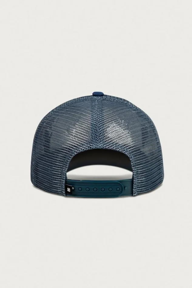 MenWomen Lucky Brand Hats Lucky Collegiate Trucker Hat Rinse