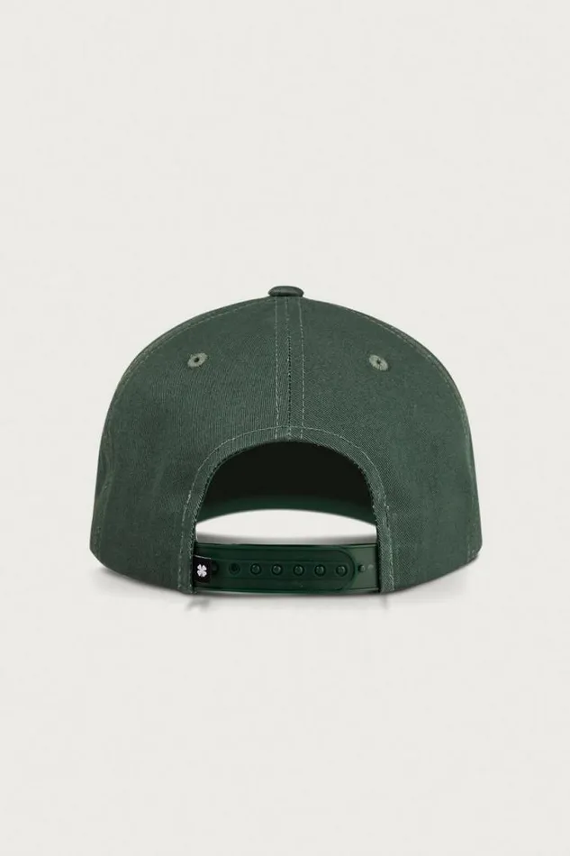 MenWomen Lucky Brand Hats Lucky Mfg Co Patch Hat Open Green