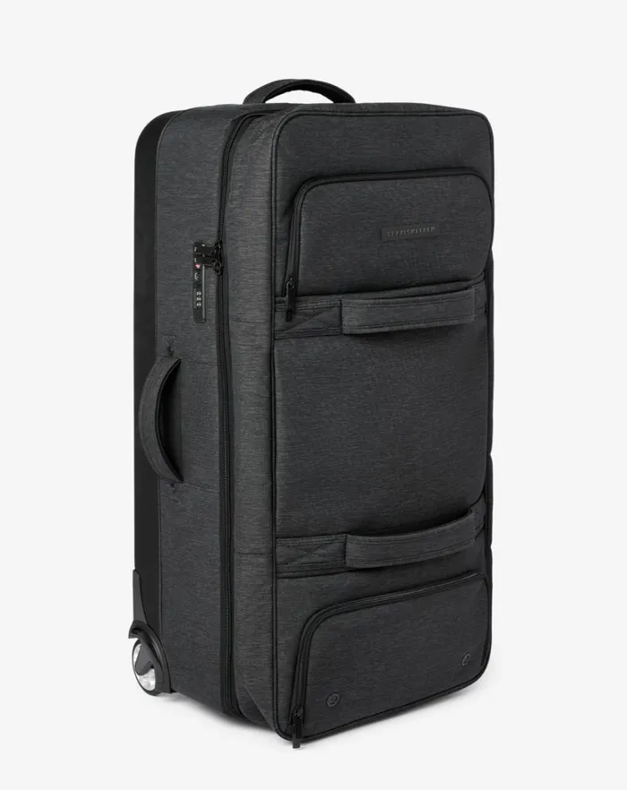 MenWomen Luggage and Backpacks TravisMathew CHECK IN 20 Black MenWomen Luggage and Backpacks TravisMathew CHECK IN 20 Black