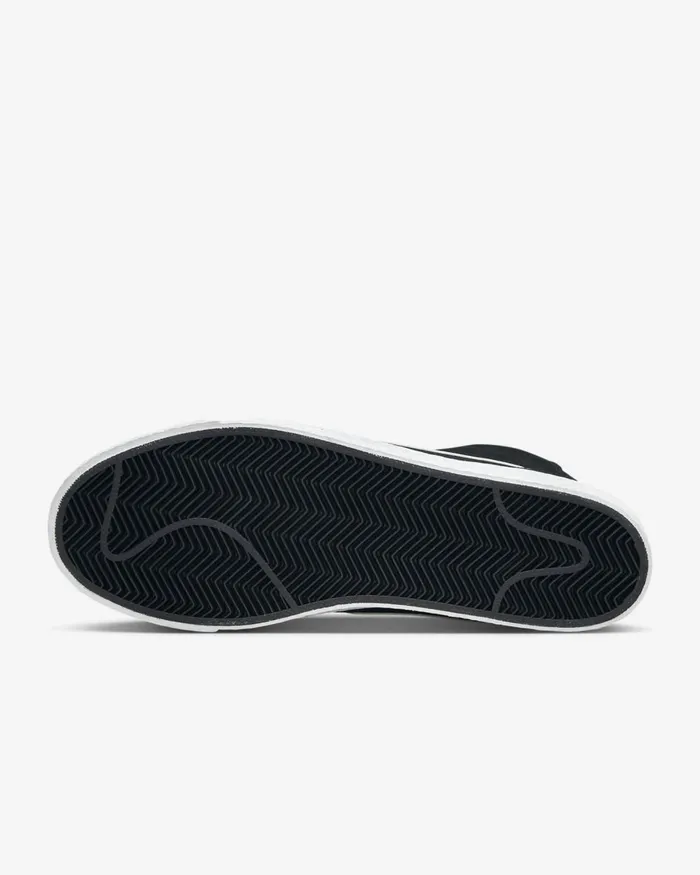 MenWomen Nike Lifestyle SB Zoom Blazer Mid Blackwhitewhitewhite