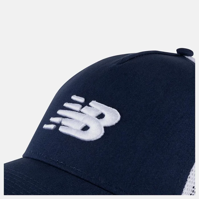 MenWomen Trucker Hat Natural Indigo New Balance Hats MenWomen Trucker Hat Natural Indigo New Balance Hats