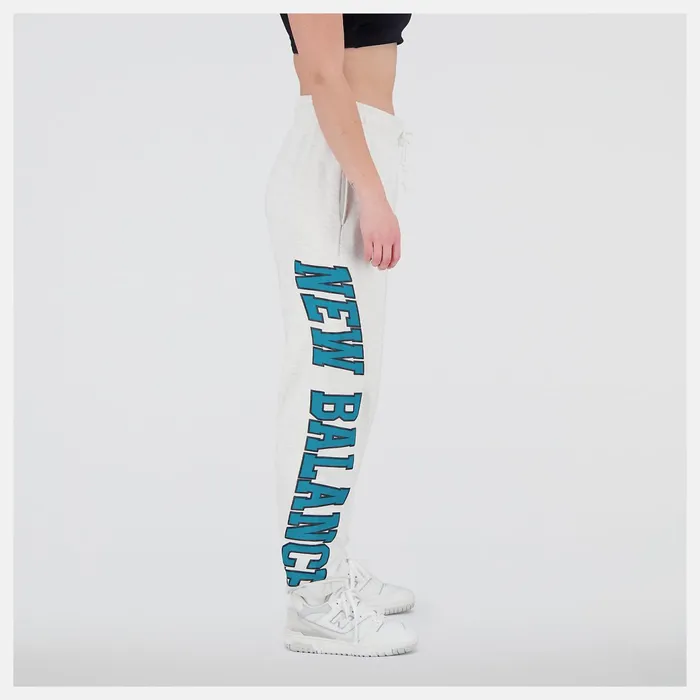 MenWomen Unissentials Warped Classics French Terry Sweatpant Sea Salt Heather New Balance Matching Sets