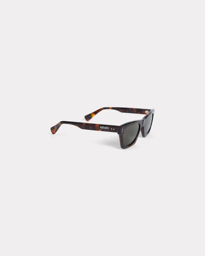 MenWomen Unisex Sunglasses Dark Brown Kenzo Sunglasses