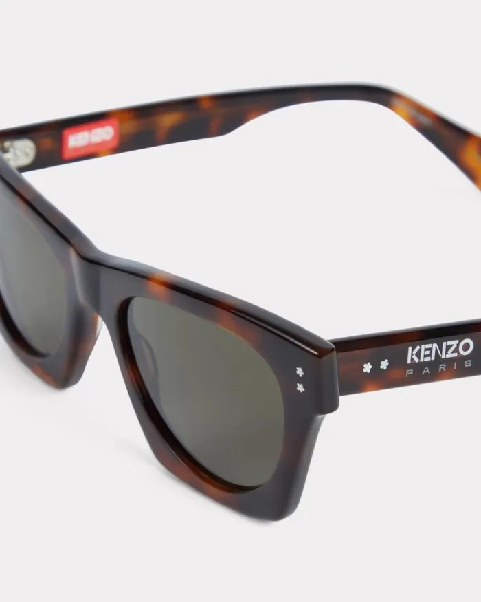 MenWomen Unisex Sunglasses Dark Brown Kenzo Sunglasses