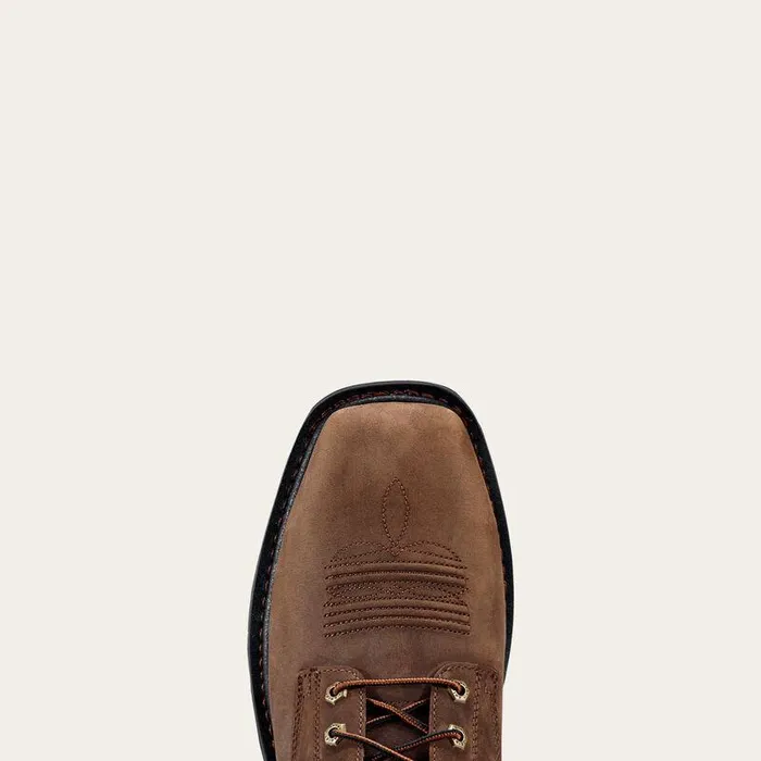 Men Work Boots Ariat Cascade 8quot Wide Square Toe Work Boot Alamo Brown Men Work Boots Ariat Cascade 8quot Wide Square Toe Work Boot Alamo Brown