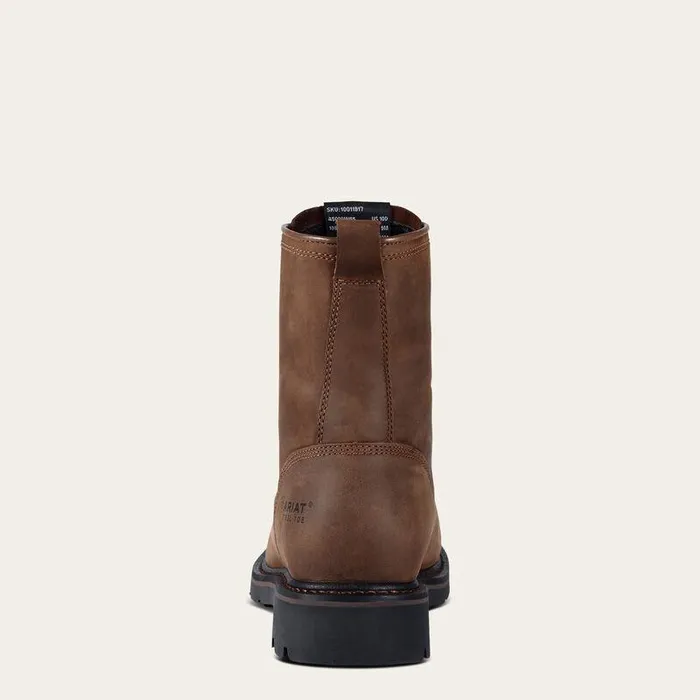 Men Work Boots Ariat Cascade 8quot Wide Square Toe Work Boot Alamo Brown Men Work Boots Ariat Cascade 8quot Wide Square Toe Work Boot Alamo Brown