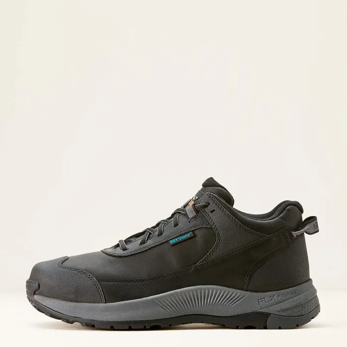 Men Work Boots Ariat Outpace Shift Waterproof Composite Toe Work Shoe Black Men Work Boots Ariat Outpace Shift Waterproof Composite Toe Work Shoe Black