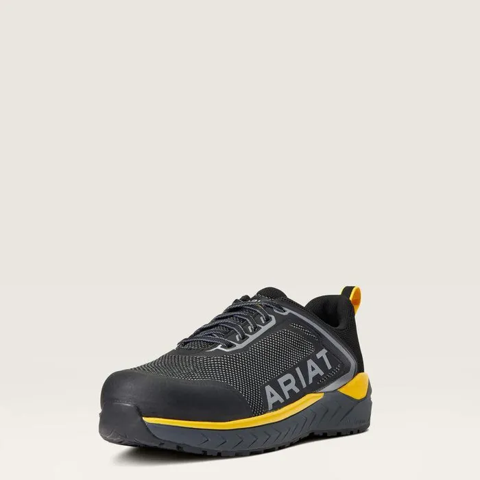 Men Work Boots Ariat Outpacetrade SD Composite Toe Safety Shoe Charcoal