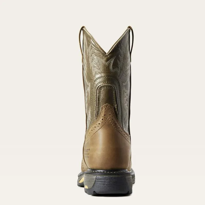 Men Work Boots Ariat WorkHog Waterproof Composite Toe Work Boot Aged Bark Men Work Boots Ariat WorkHog Waterproof Composite Toe Work Boot Aged Bark