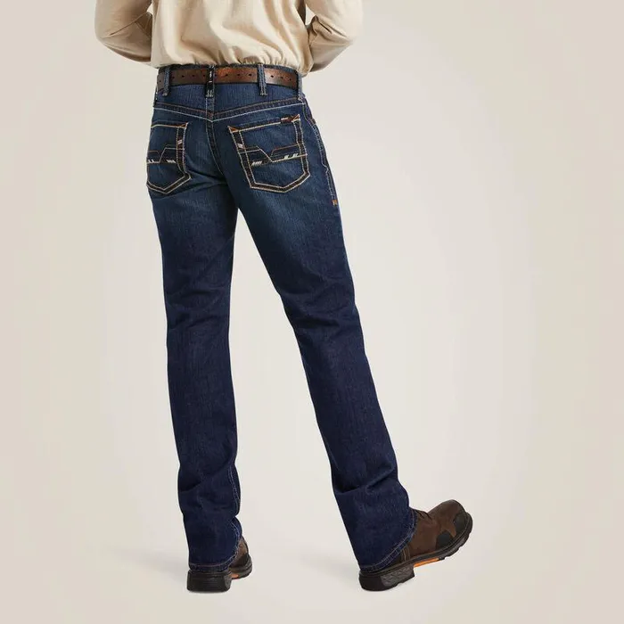 Men Workwear Ariat FR M4 Relaxed DuraStretch Stillwell Boot Cut Jean Calder