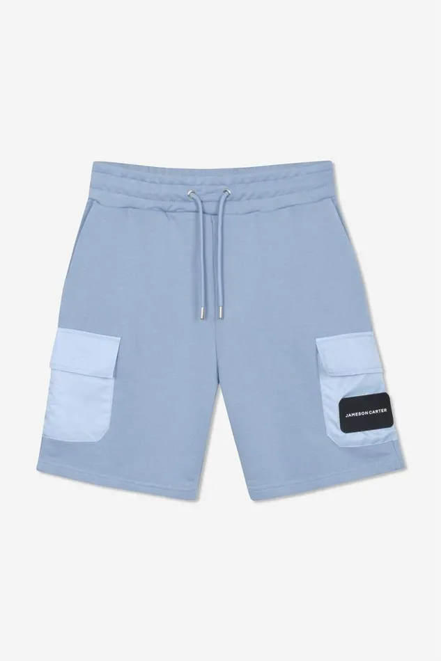 Mens Ansdell Cargo Shorts 8211 Blue Jameson Carter Shorts