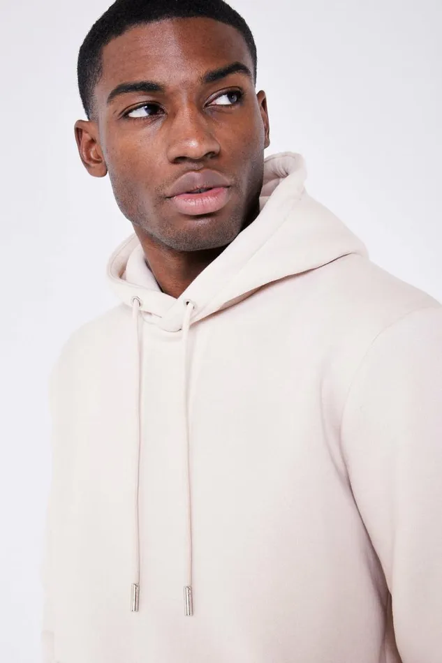 Mens Apex Loose Hoodie 8211 Oatmeal Jameson Carter Hoodies and Sweatshirts