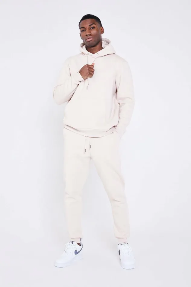 Mens Apex Loose Hoodie 8211 Oatmeal Jameson Carter Hoodies and Sweatshirts