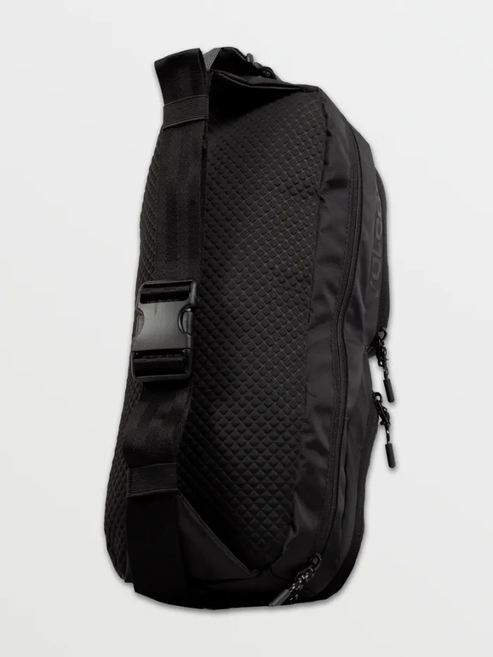 Mens Bags and Backpacks Volcom Venture Sling Pack 8211 Black