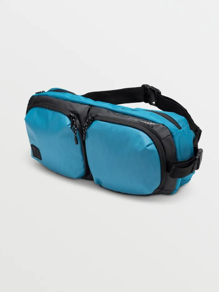 Mens Bags and Backpacks Volcom Venture Sling Pack 8211 Blue