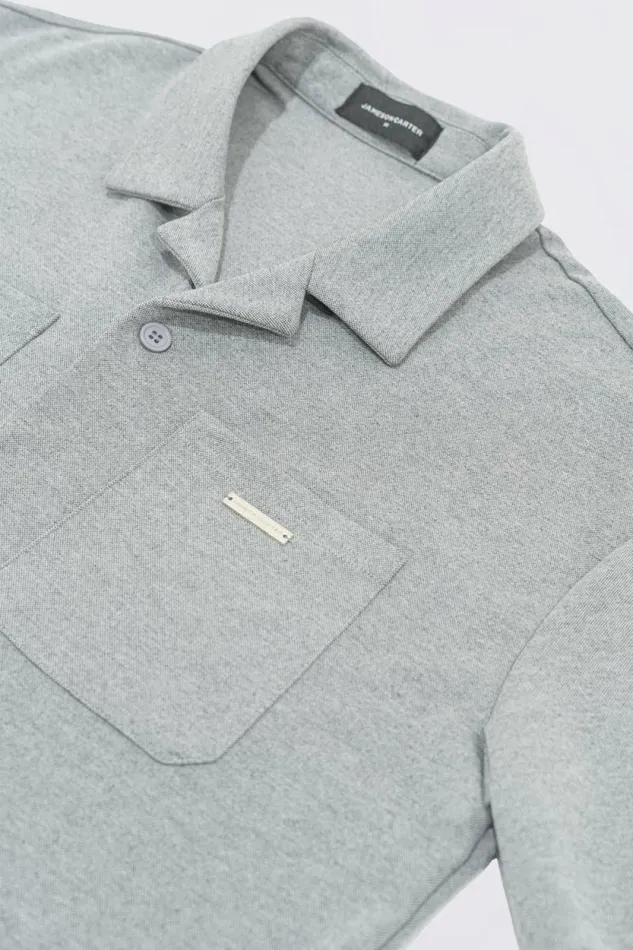 Mens Grove Shirt 8211 Grey Jameson Carter Twin Sets