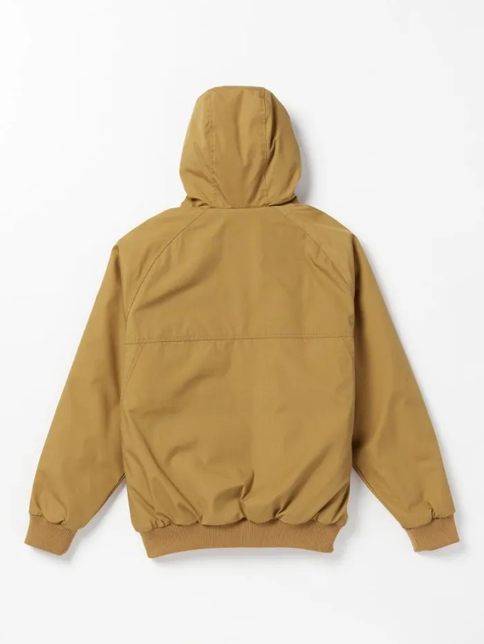 Mens Jackets Volcom Hernan 5K Jacket 8211 Tobacco