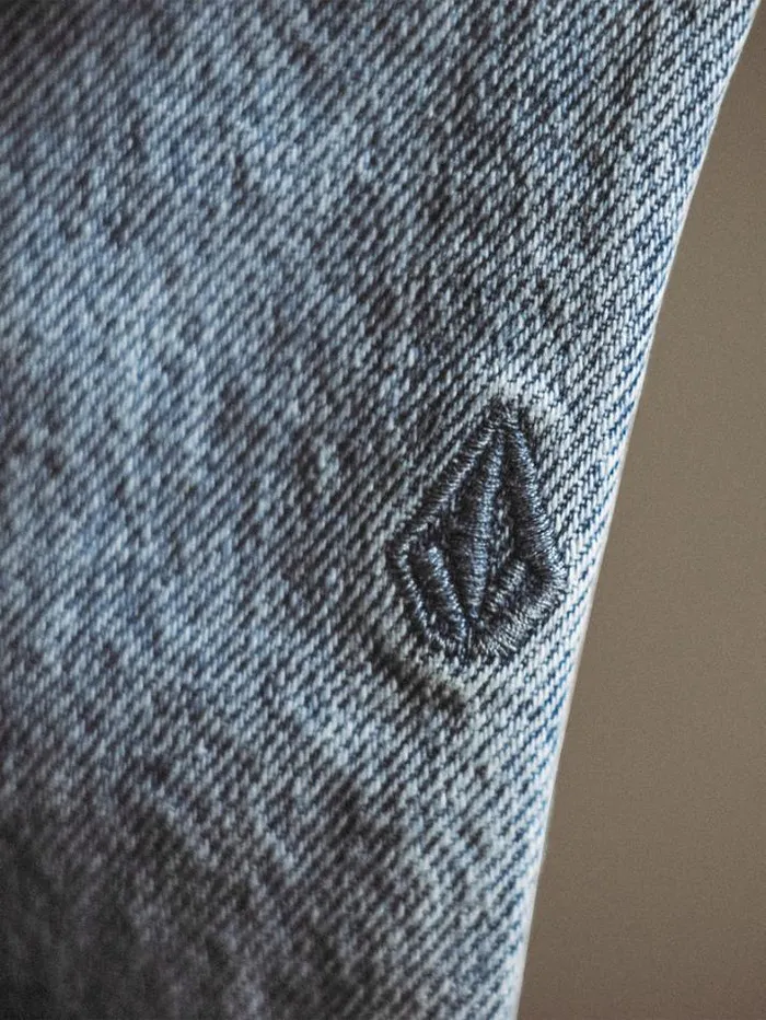 Mens Jeans Volcom Vorta Slim Fit Jeans 8211 Sandy Indigo