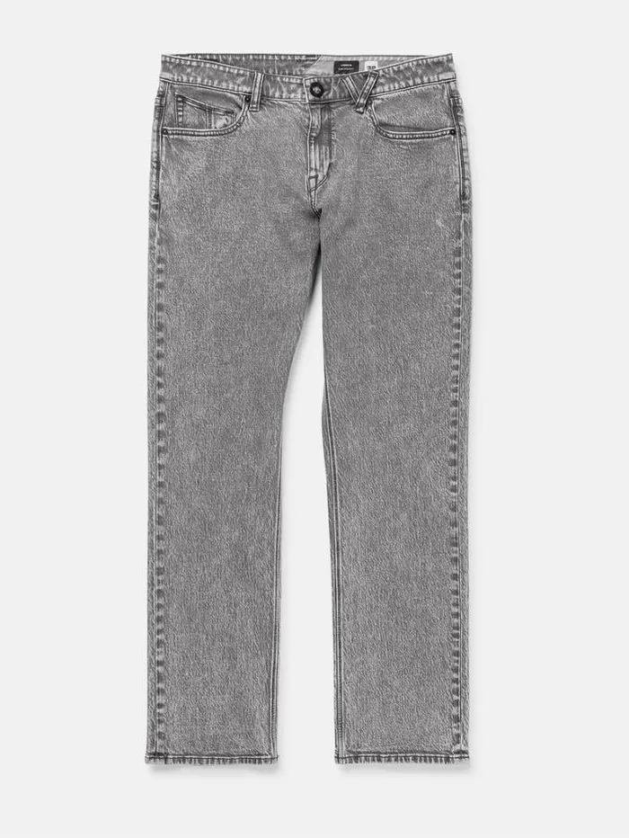 Mens Jeans Volcom Vorta Slim Fit Jeans 8211 True Vintage Black