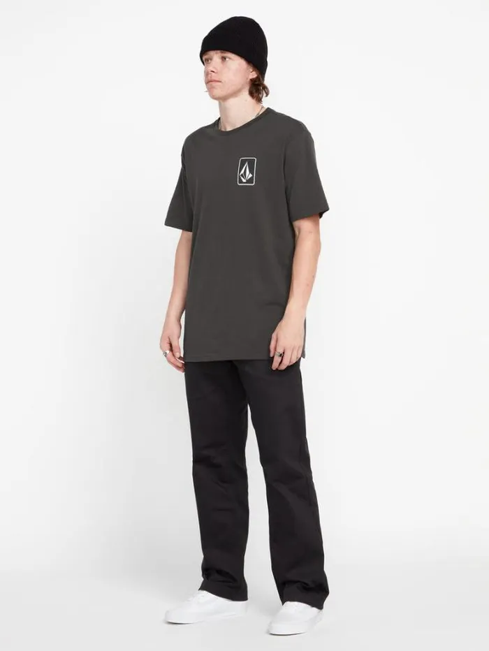 Mens Pants Volcom Frickin Skate Chino Pants 8211 Black