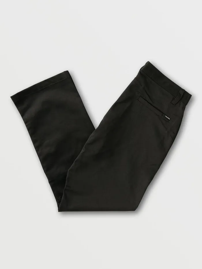 Mens Pants Volcom Frickin Skate Chino Pants 8211 Black