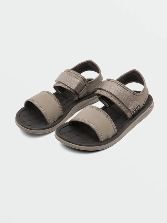 Mens Sandals Volcom VCo Draft Sport Sandals 8211 Khaki