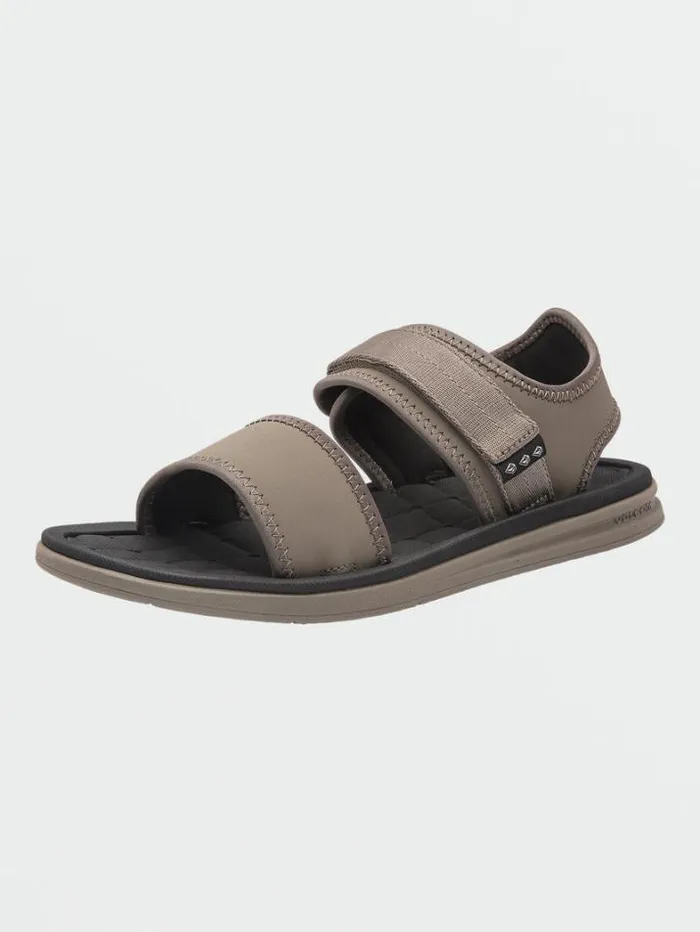 Mens Sandals Volcom VCo Draft Sport Sandals 8211 Khaki