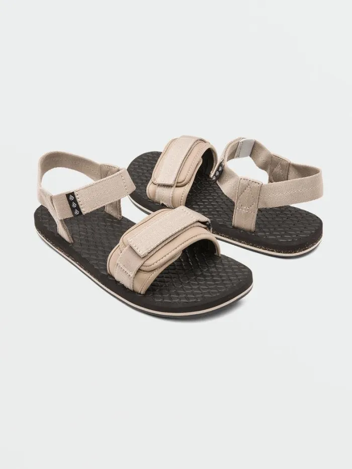 Mens Sandals Volcom VCo Trail Sandals 8211 Desert Sand