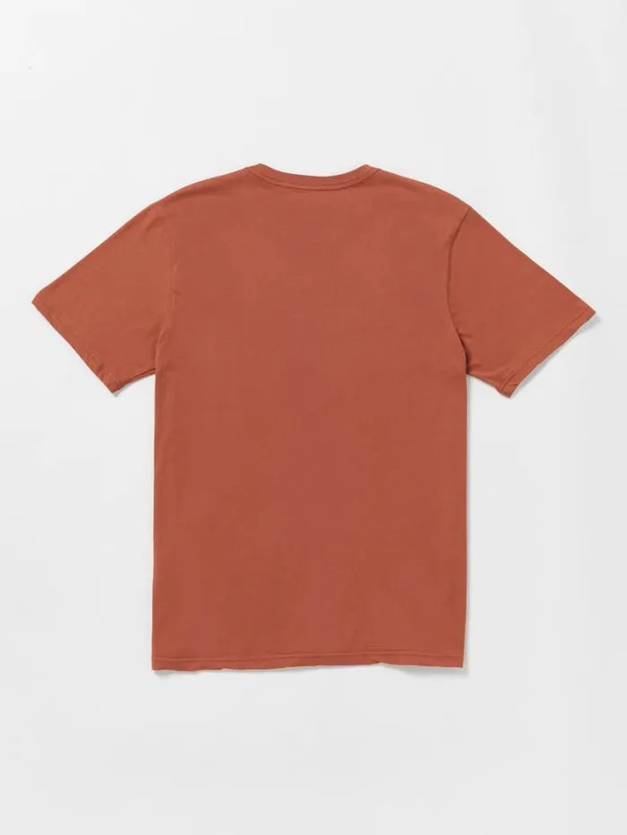 Mens TShirts and Tanks Volcom Maniacal Short Sleeve Tee 8211 Rust