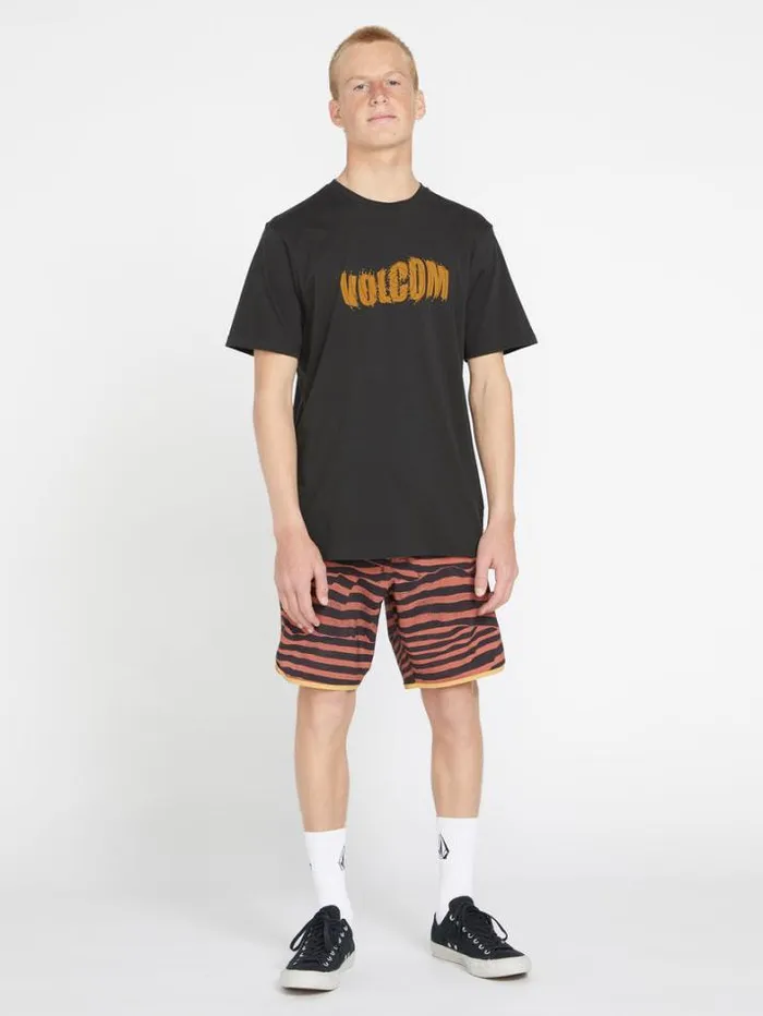 Mens TShirts and Tanks Volcom Spindrifter Short Sleeve Tee 8211 Stealth