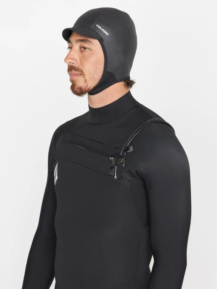 Mens Wetsuits Volcom 25mm Pullover Hood 8211 Black