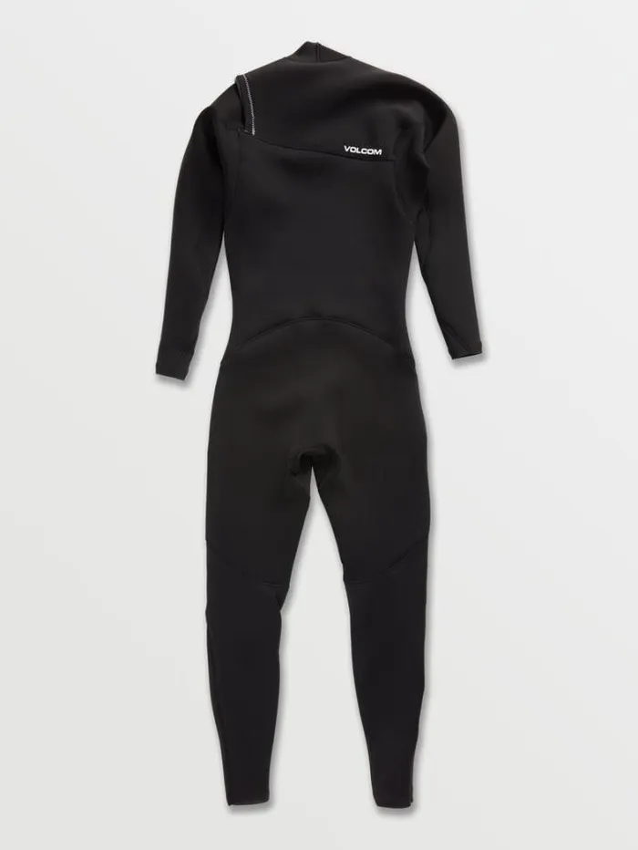 Mens Wetsuits Volcom Modulator 32mm Chest Zip Fullsuit 8211 Black