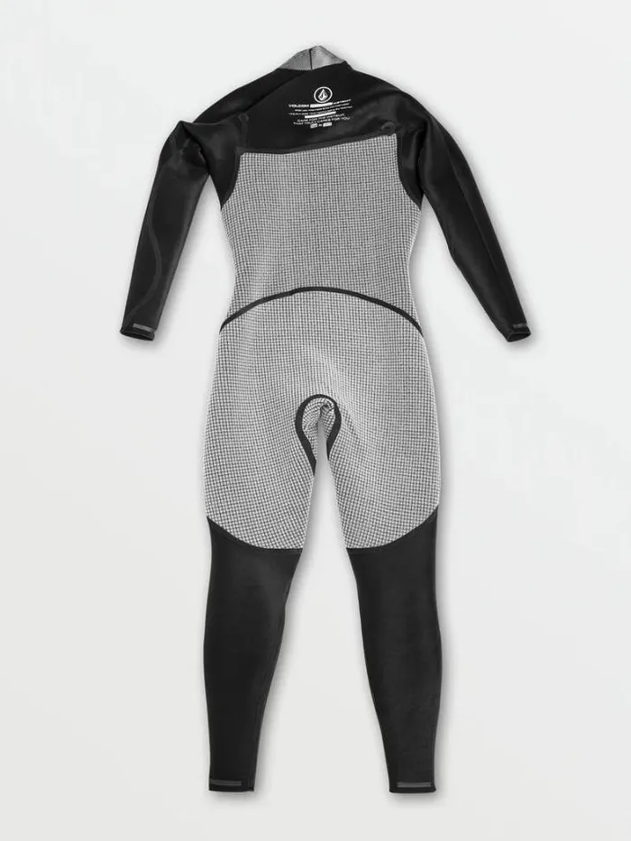 Mens Wetsuits Volcom Modulator 32mm Chest Zip Fullsuit 8211 Black