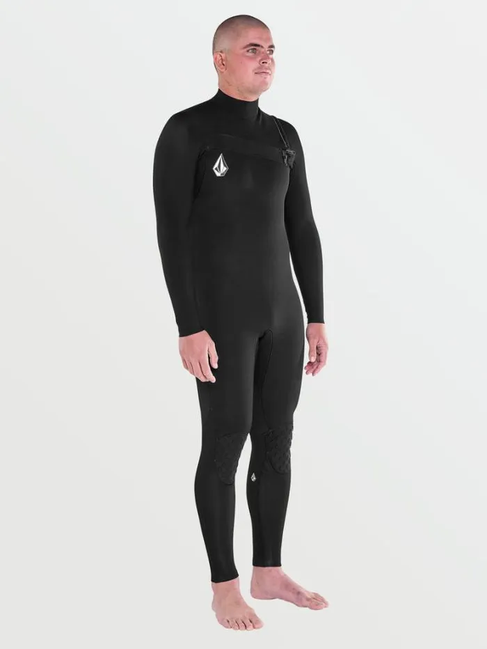 Mens Wetsuits Volcom Modulator 32mm Chest Zip Fullsuit 8211 Black
