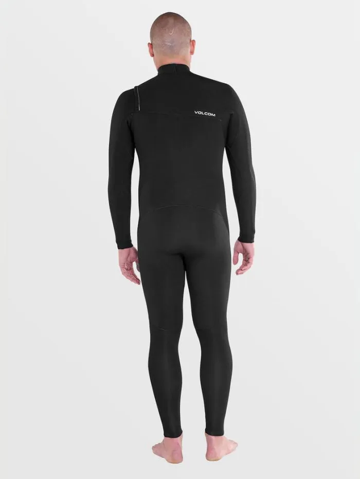 Mens Wetsuits Volcom Modulator 32mm Chest Zip Fullsuit 8211 Black