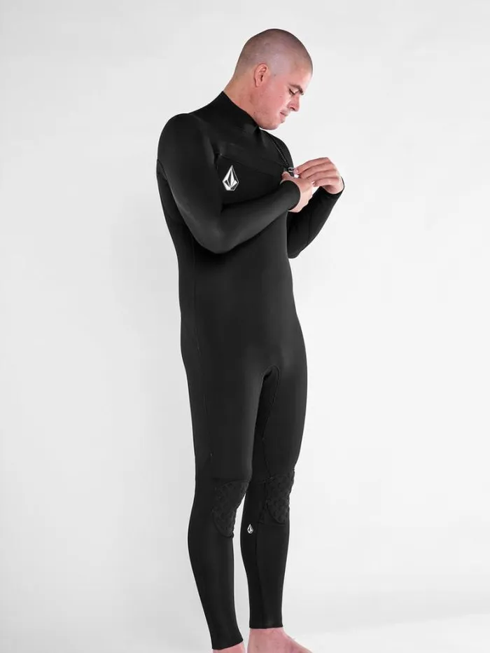 Mens Wetsuits Volcom Modulator 32mm Chest Zip Fullsuit 8211 Black