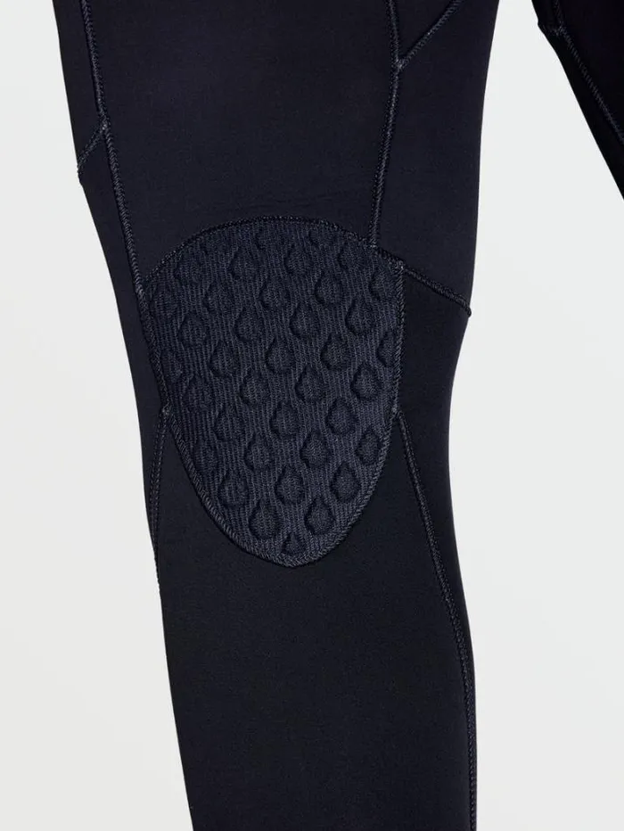 Mens Wetsuits Volcom Modulator 43mm Hooded Chestzip Fullsuit 8211 Black