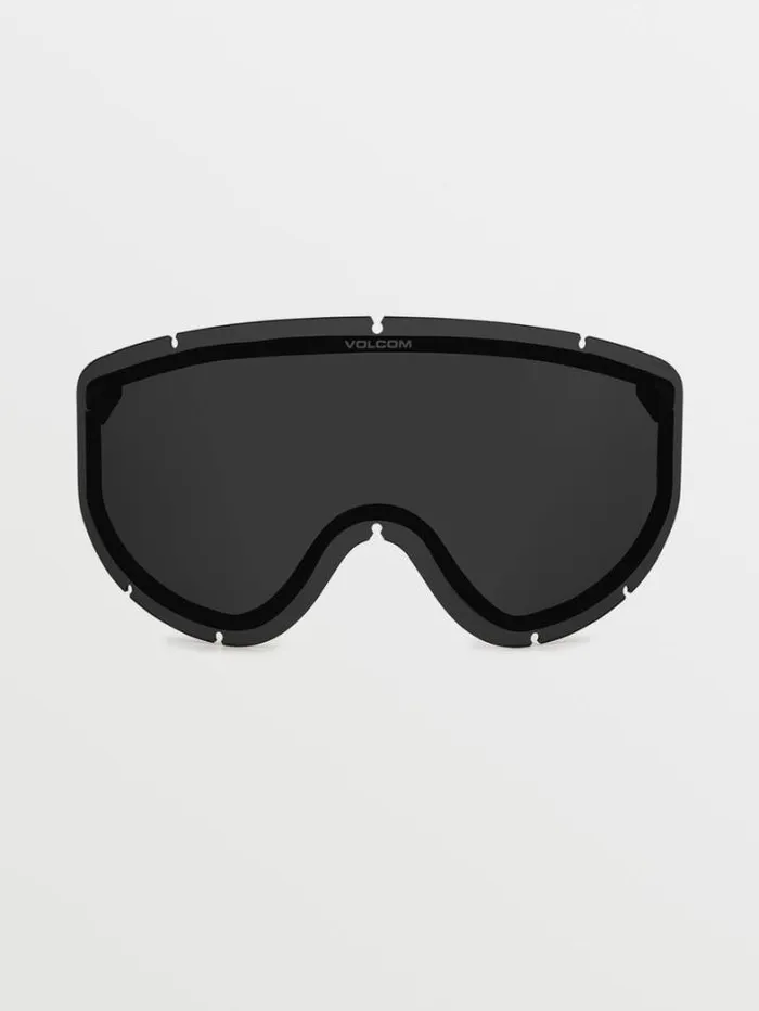 MensWomensKids Accessories Volcom Footprints Goggle 8211 Matte White Stone Ice ChromeBL